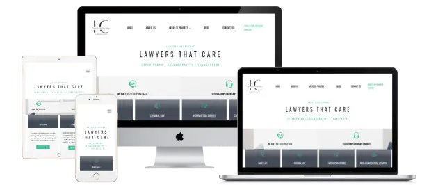 website design for lawyer