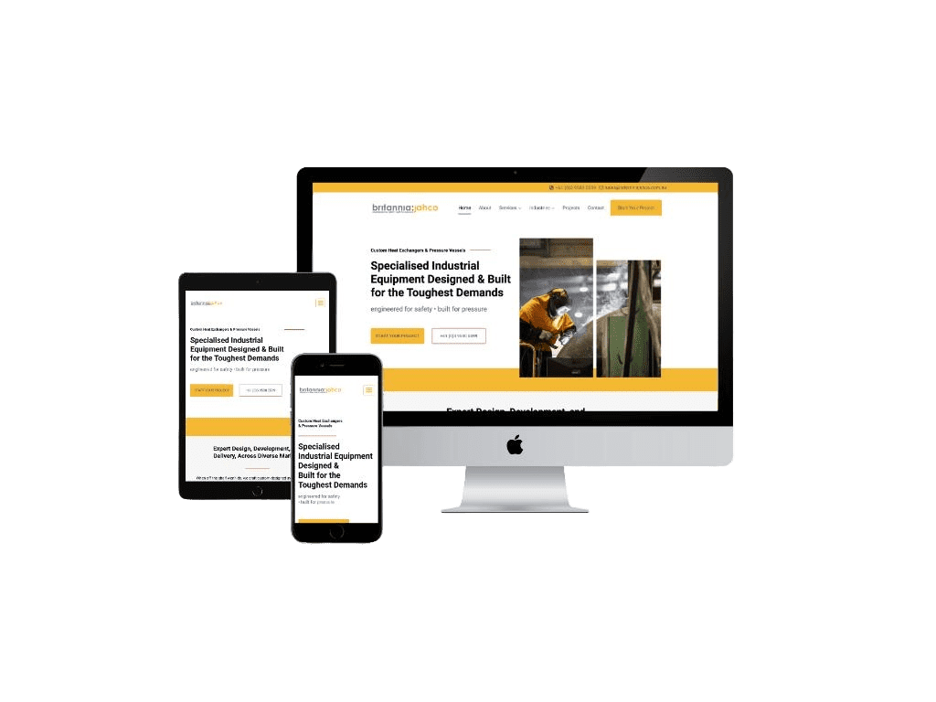 web design manufacturing